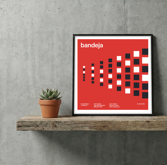 //01 bandeja framed fine art print